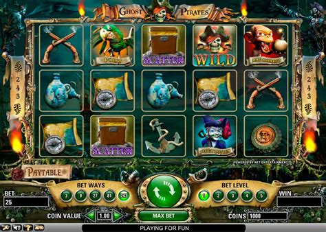 Игровой автомат Ghost Pirates играть на сайте vavada